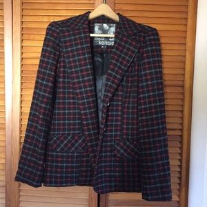 Kensie Plaid Lightweight Jacket - image 1